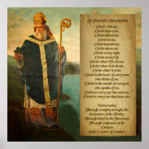 Affiches Saint Patrick's Breastplate.