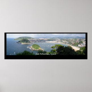 Affiches Saint-Sébastien, Espagne