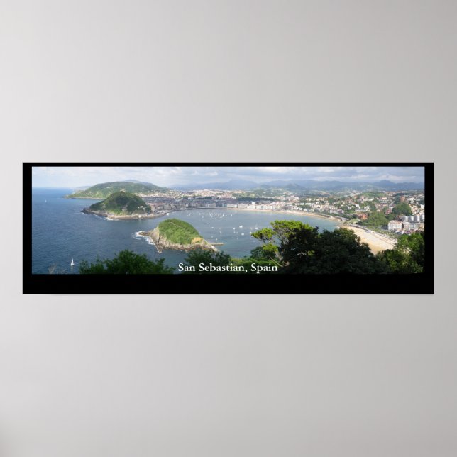 Affiches Saint-Sébastien, Espagne (Devant)