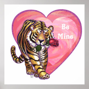 Affiches Saint Valentin de Tigre