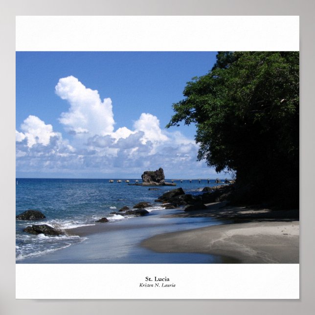 Affiches Sainte-Lucie (Devant)