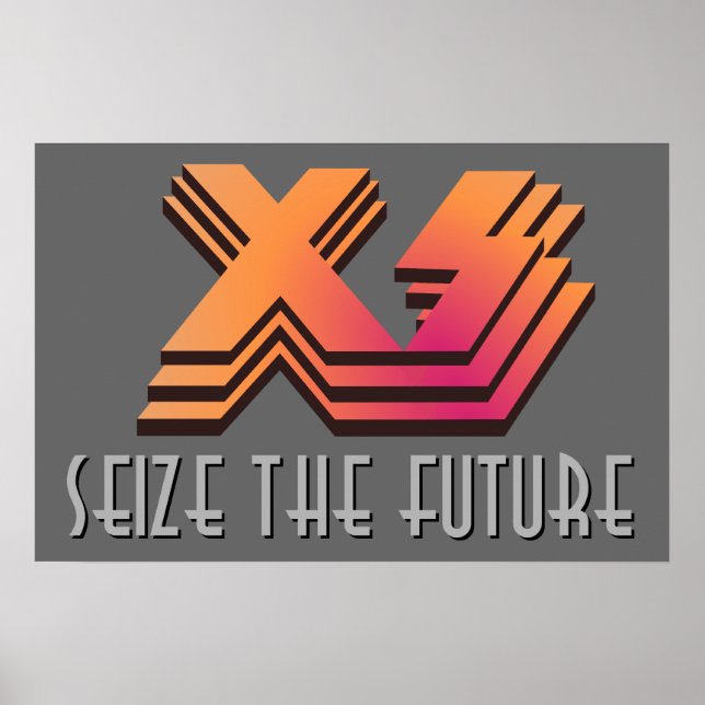 Affiches Saisir l'affiche XS du futur (Devant)
