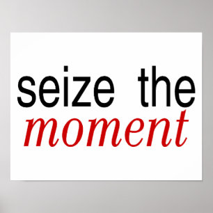 Affiches Saisir Le Moment Rouge