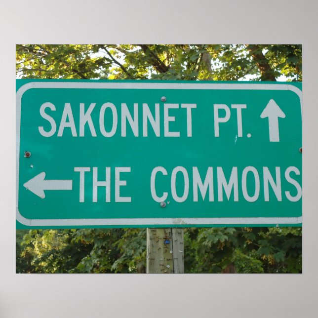 Affiches Sakonnet Point, The Commons - Little Compton, RI (Devant)