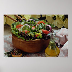 Affiches Salade de légumes mixte
