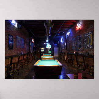 Affiches Salle de billard