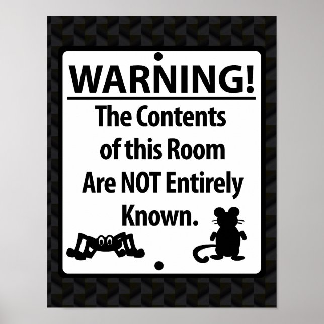 Affiches Salle de brouillard (Devant)