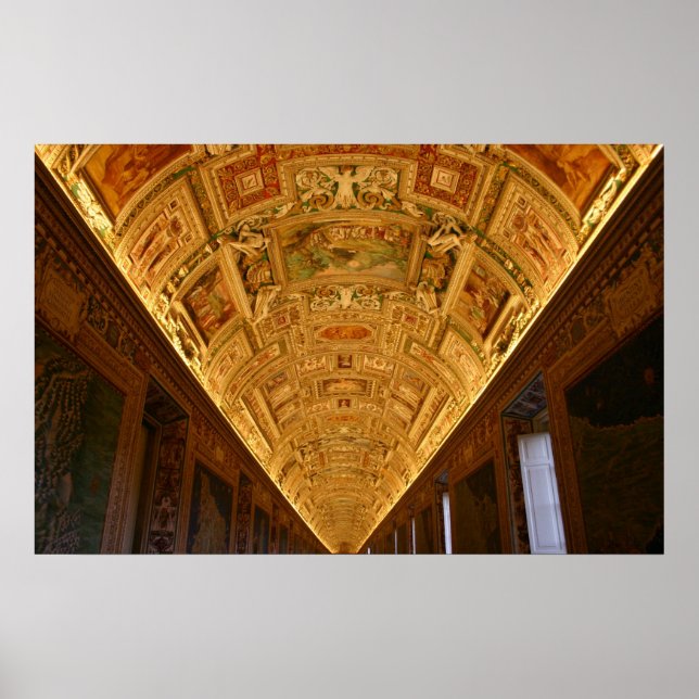 Affiches Salle de carte du Vatican (Devant)
