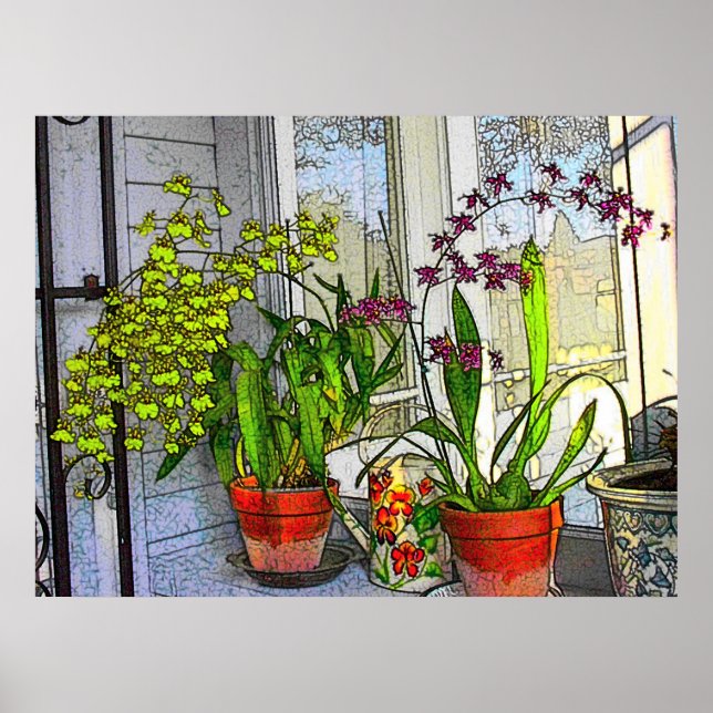 Affiches Salle de jardin (Devant)