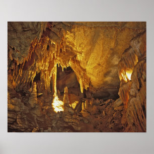 Affiches Salle des Draperies, Mammoth Cave National Park,