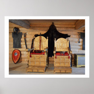 Affiches Salle du trône viking