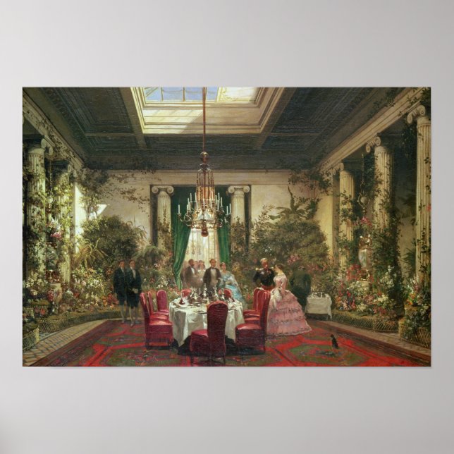 Affiches Salle-un-Manger de la princesse Mathilde (Devant)