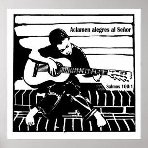 Affiches Salmos 100:1