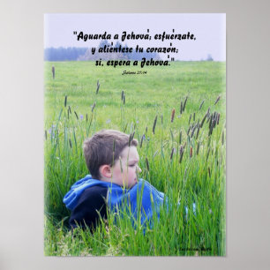 Affiches Salmos 27:14