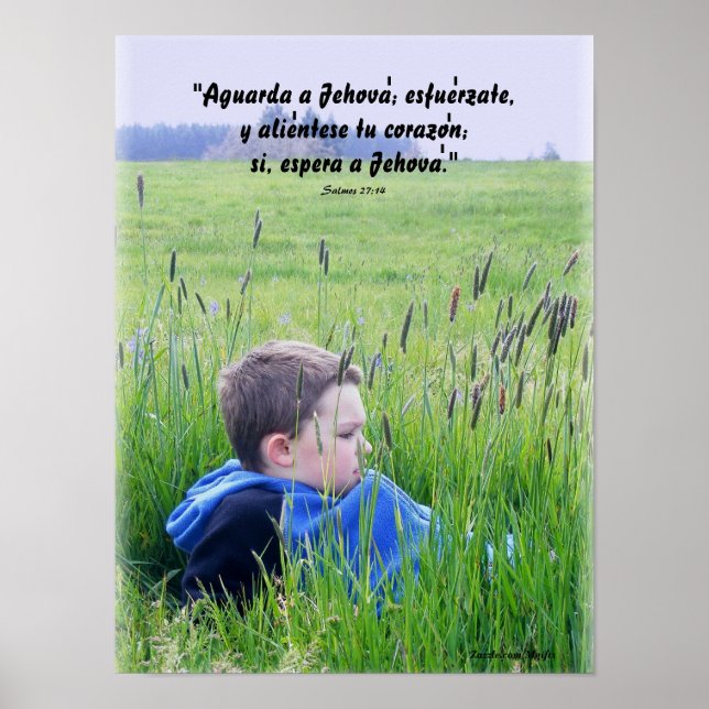 Affiches Salmos 27:14 (Devant)