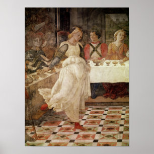 Affiches Salomé dansant à la fête d'Hérode