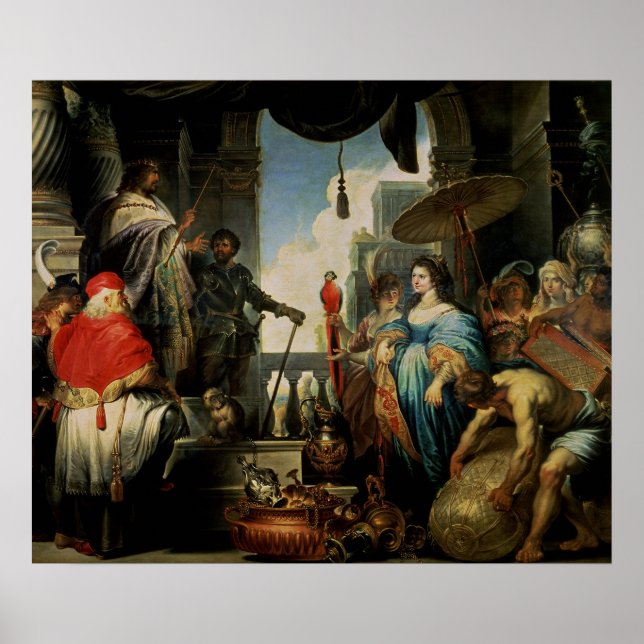 Affiches Salomon et la reine de Saba (Devant)