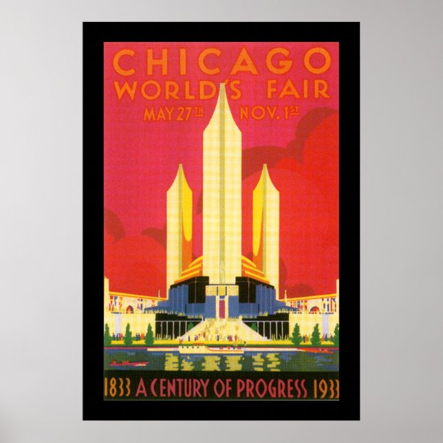 Affiches Salon des mondes de Chicago (Devant)