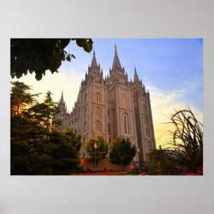 Affiches Salt Lake City, LDS Temple
