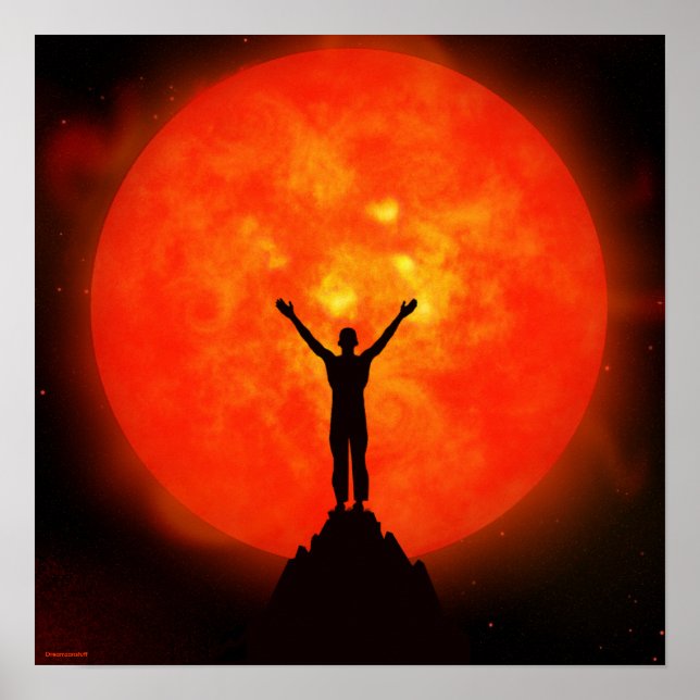 Affiches Salutation Au Soleil (Devant)