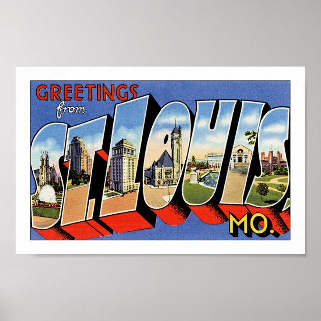 Affiches Salutations de St Louis (Devant)