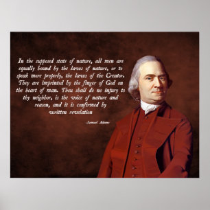 Affiches Samuel Adams Dieu