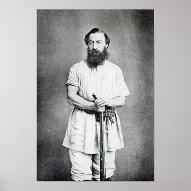 Affiches Samuel Baker, 1865 (Devant)