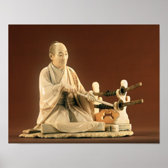 Affiches Samurai, Okinomo, Période Edo (Devant)