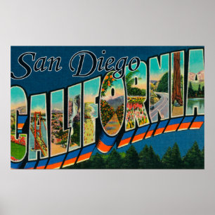 Affiches San Diego, la Californie - grandes scènes de