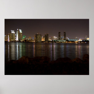 Affiches San Diego la nuit