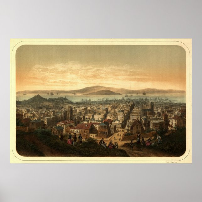 Affiches San Francisco, 1860 (Devant)