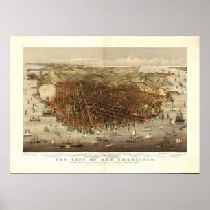 Affiches San Francisco : 1878