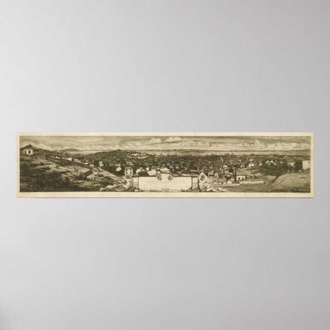 Affiches San Francisco : 1885 (Devant)