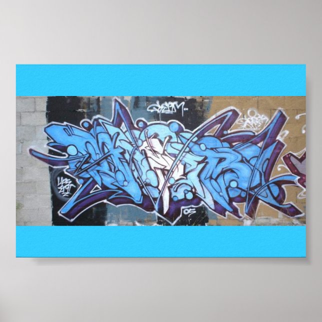 Affiches San Francisco Graphitti (Devant)