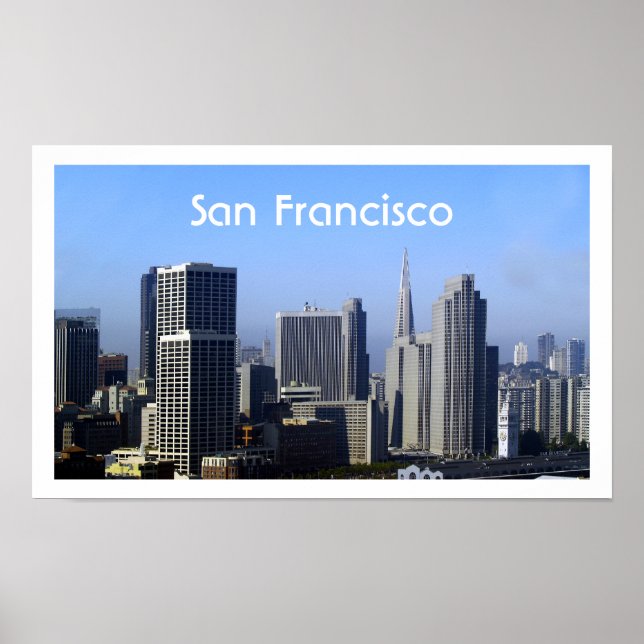 Affiches San Francisco Skyline (Devant)