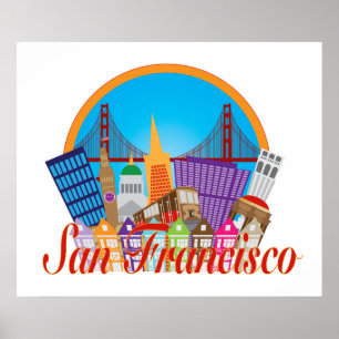 Affiches San Francisco - SRF