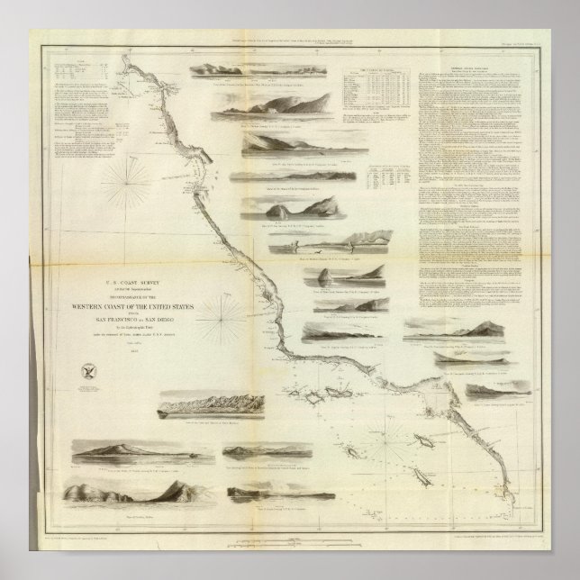 Affiches San FranciscoSan Diego (Devant)