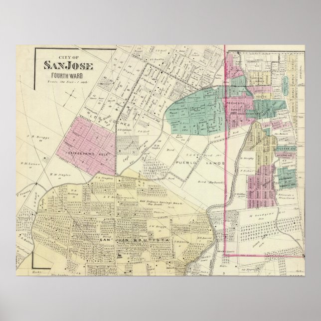 Affiches San Jose 4e étage (Devant)