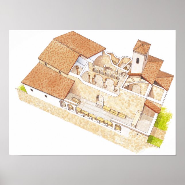 Affiches San Millan de la Cogolla. Monastère de Suso. La (Devant)