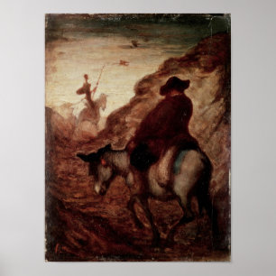 Affiches Sancho et Don don Quichotte, 19ème siècle