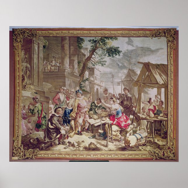 Affiches Sancho Panza et le vendeur de noix (Devant)