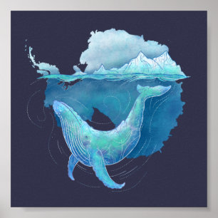 Affiches Sanctuaire des baleines de l'océan Austral