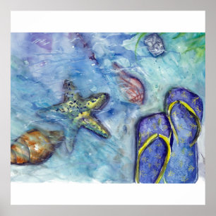 Affiches Sandales de Sanibel