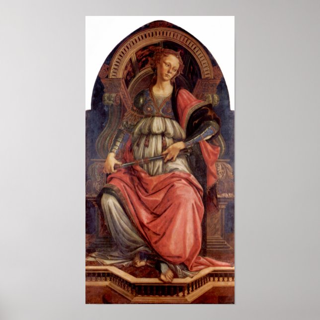 Affiches Sandro Botticelli-Fortitude (Devant)