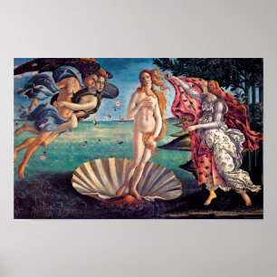 Affiches Sandro Botticelli - Naissance de Vénus - Beaux-Art