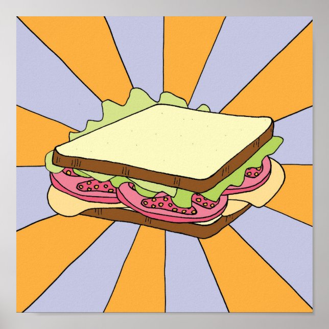 Affiches Sandwich électrique (Devant)