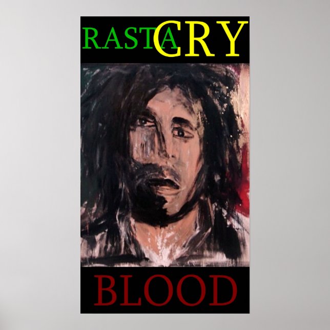 AFFICHES SANG DE CRY RASTA (Devant)