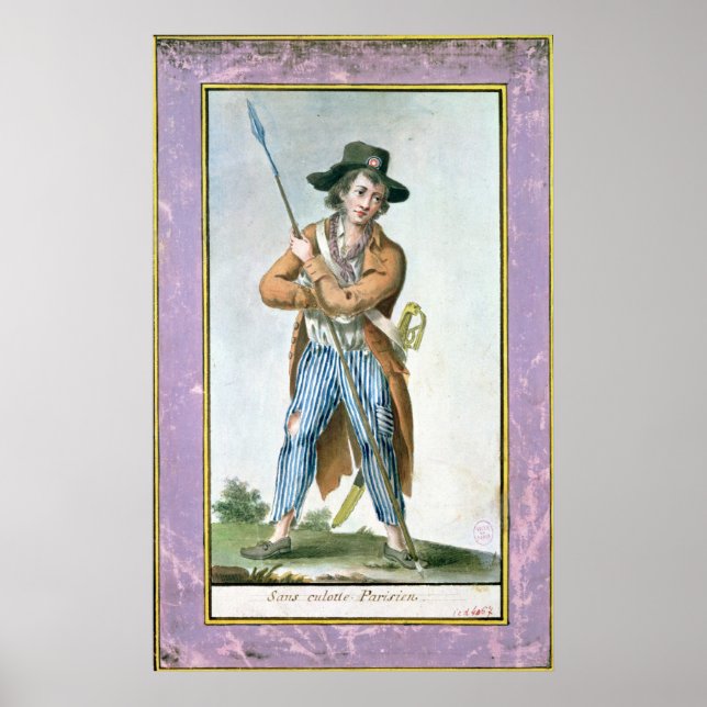 Affiches Sans culotte parisienne (Devant)
