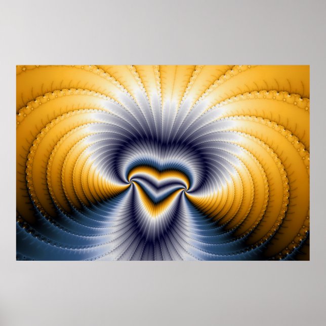 Affiches Sans dieu - Fractal (Devant)