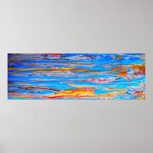 Affiches "Sans titre" par Michael Crozz (Devant)